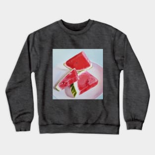 Watermelon painting Crewneck Sweatshirt